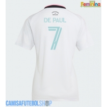 Camisa de time de futebol Inter Miami Rodrigo De Paul #7 Replicas 3º Equipamento Feminina 2026-27 Manga Curta